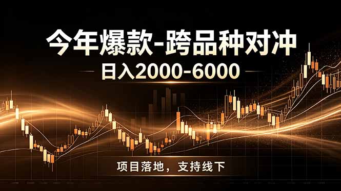 全新跨品种对冲模式上线！日稳定盈利 2000-6000，合规长久可批量放大-聚合项目网