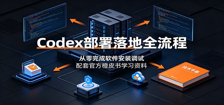 Codex部署落地全流程:从零完成软件安装调试,配套官方橙皮书学习资料-聚合项目网