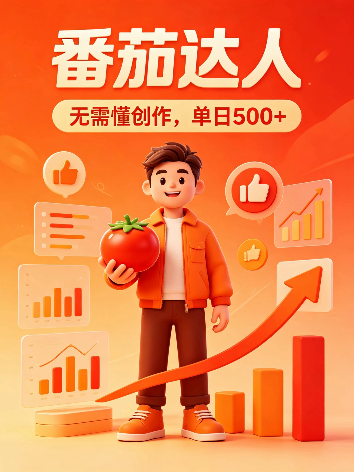 番茄小说达人全自动变现，普通人轻松日入500+-聚合项目网