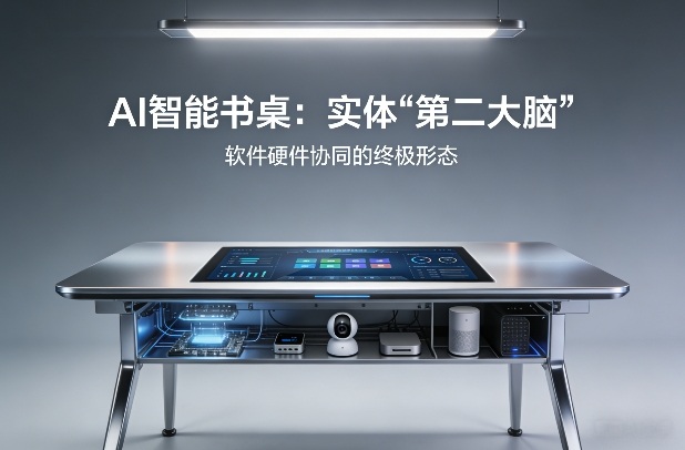 AI智能书桌搭建，构建你的实体“第二大脑”，软件硬件协同的终极形态-聚合项目网