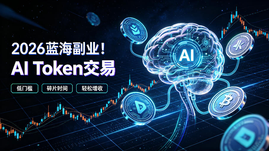 2026全新风口副业｜AI智能Token交易，空闲时间轻松 賺 收益，无需全天盯盘【揭秘】-聚合项目网