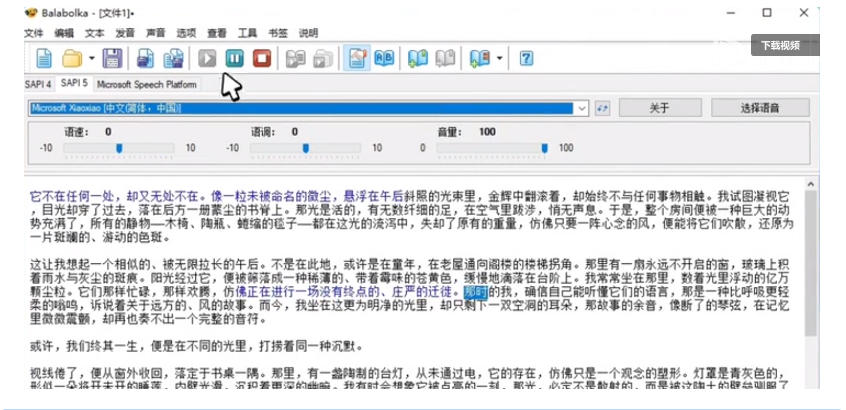 【离线版】微软TTS语音配音！含晓晓，云希等12款离线模型，含多线程小说合成器，10000字仅需10s即可-聚合项目网