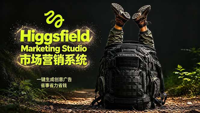AI广告工作流实战：从脚本到画面用Higgsfield完成，商家也能做品牌视频，省万元成本！附提示词-聚合项目网