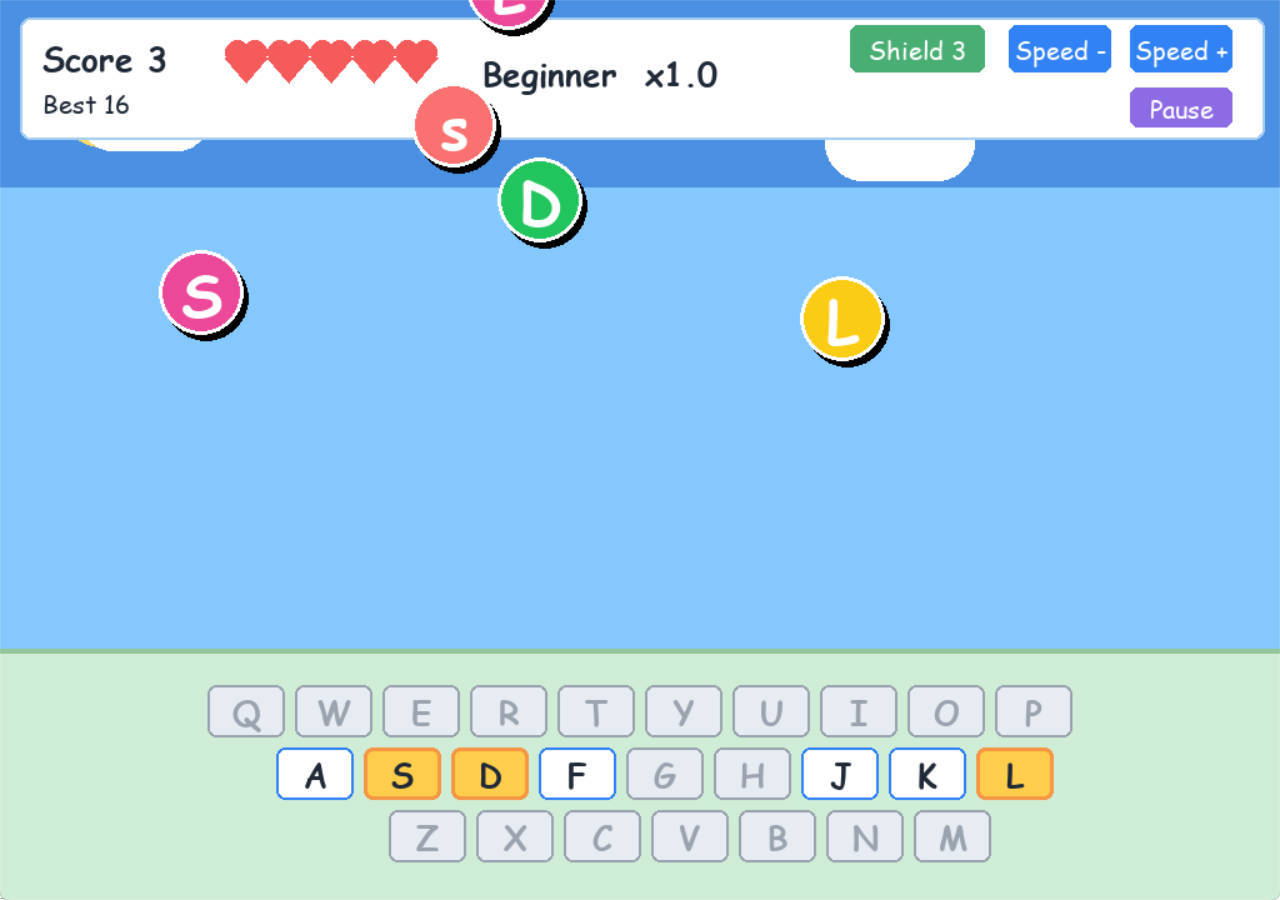 小孩键盘熟练字母大冒险V1.0-聚合项目网