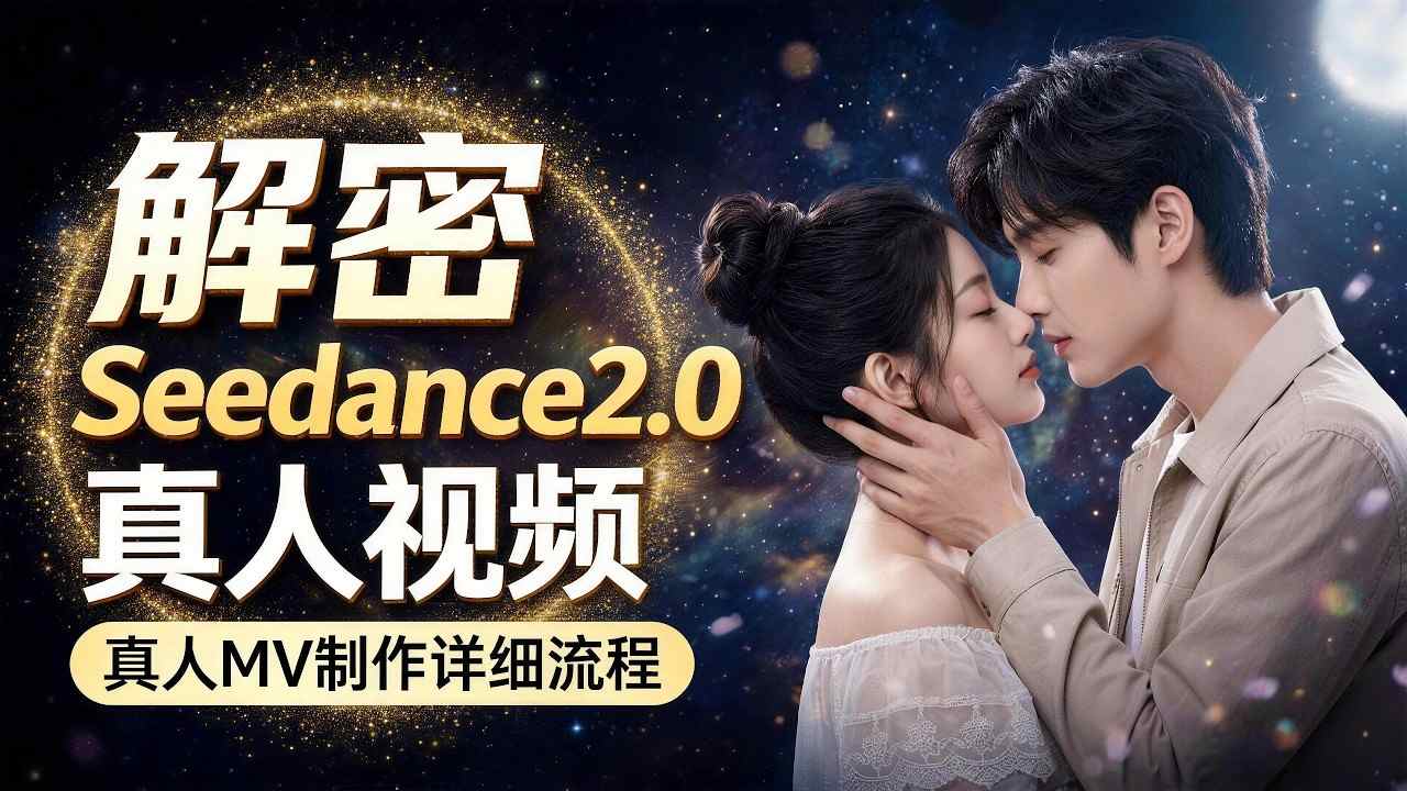Seedance 2.0解密教程：零基础制作真人MV全流程-聚合项目网