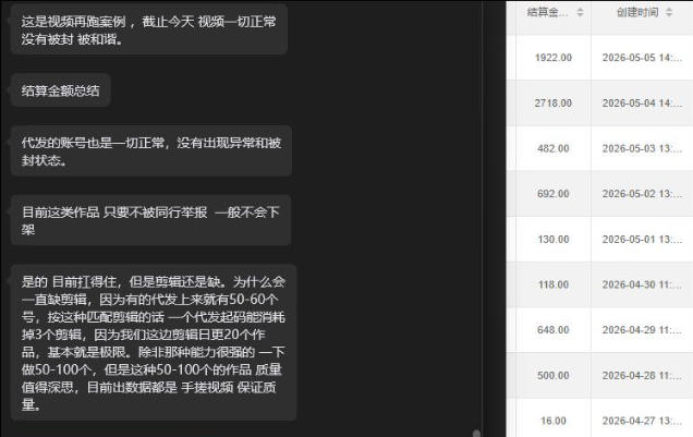 【团长合作2.0】视频矩阵项目_招发手矩阵+剪辑师，共赢项目【揭秘】-聚合项目网