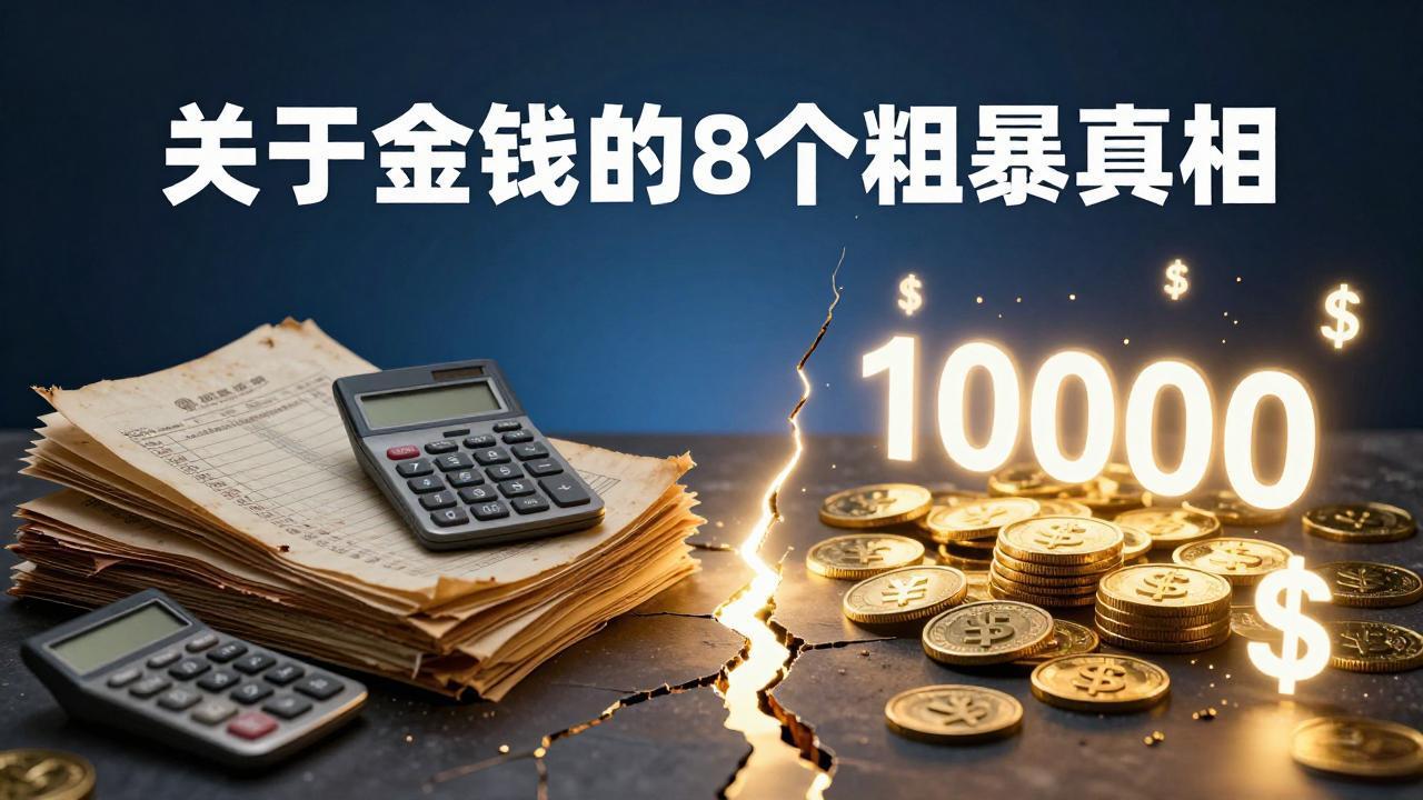 付费文章：关于金钱的 8 个粗暴真相，彻底重塑你的赚钱思维与财富认知-聚合项目网
