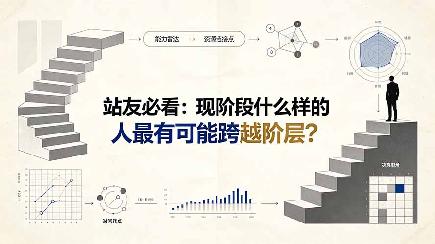 付费文章：站友必看：现阶段什么样的人最有可能跨越阶层?-聚合项目网