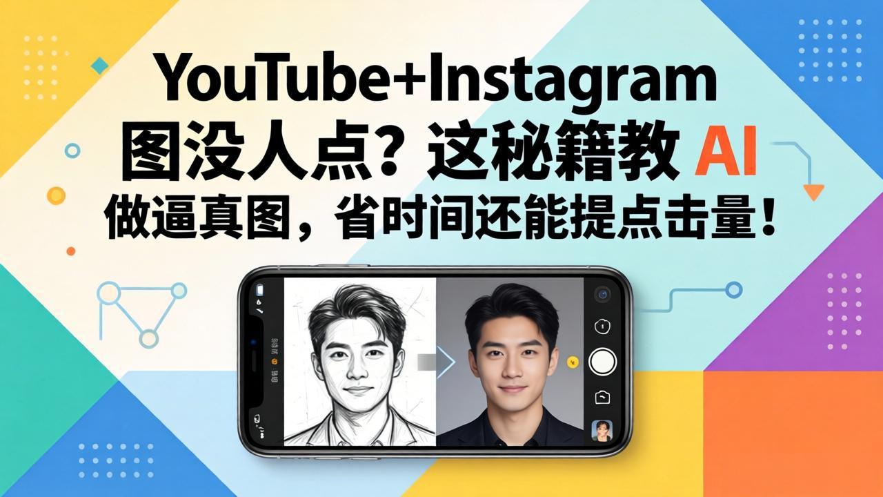 YouTube+Instagram图没人点？这秘籍教 AI 做逼真图，省时间还能提点击量-聚合项目网