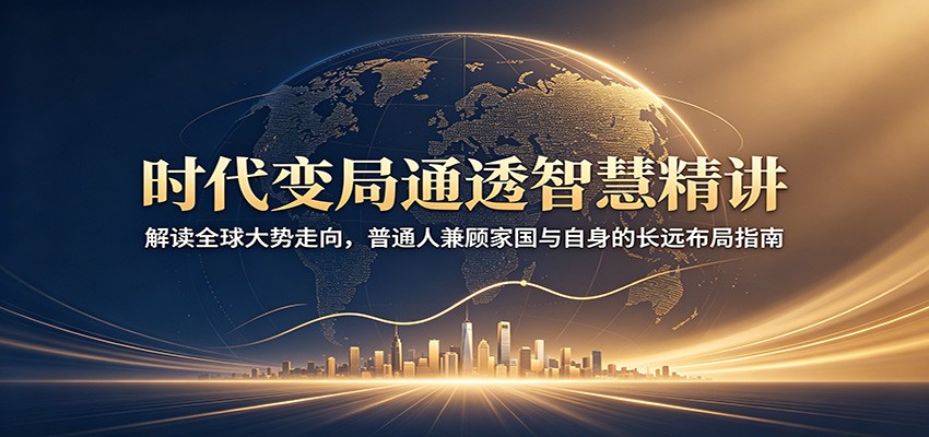 时代变局通透智慧精讲:解读全球大势走向,普通人兼顾家国与自身的长远布局指南-聚合项目网