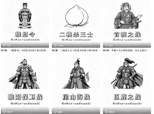 抖音历史博弈思维赛道变现:读懂人性权谋看透规则底层逻辑,提升格局破局人生,伙伴计划+精选独家收益-聚合项目网