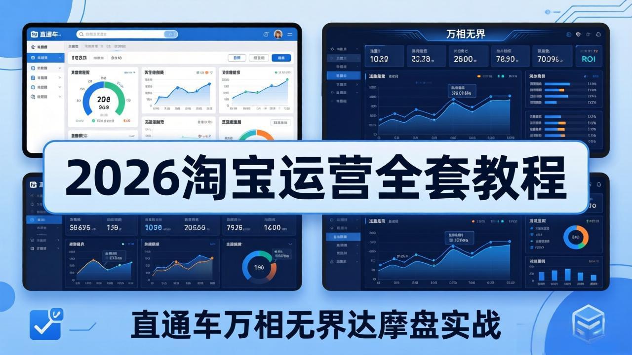 2026淘宝运营全套教程(更新5月3日-聚合项目网