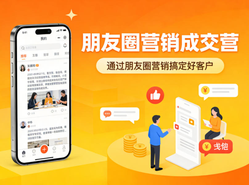 朋友圈营销成交营，通过朋友圈营销来搞定好客户-聚合项目网