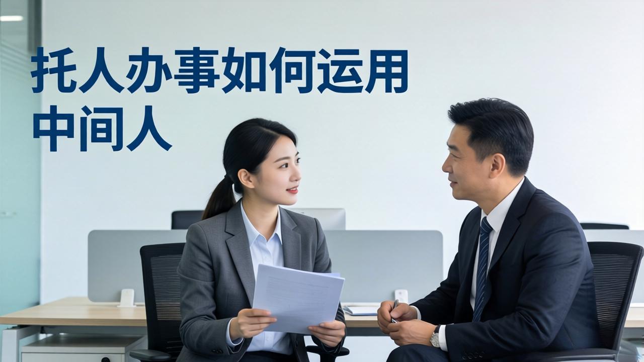 付费文章：托人办事如何运用中间人？-聚合项目网
