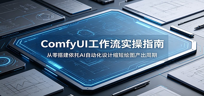 ComfyUI 工作流实操指南：从零搭建依托AI自动化设计缩短绘图产出周期-聚合项目网
