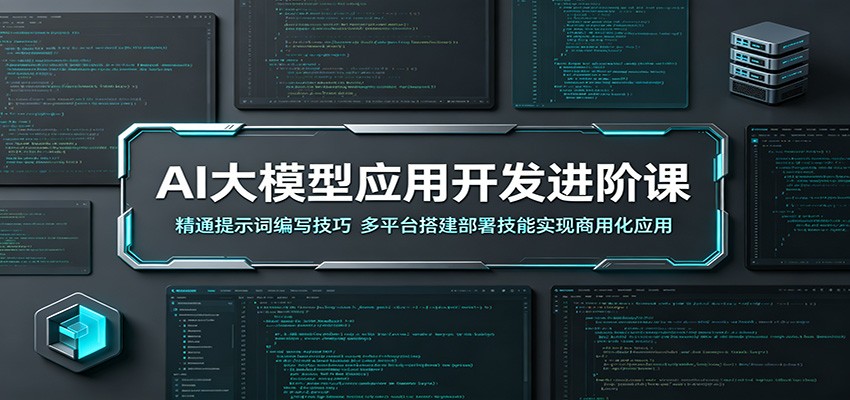 AI大模型应用开发进阶课:精通提示词编写技巧,多平台搭建部署技能实现商用化应用-聚合项目网