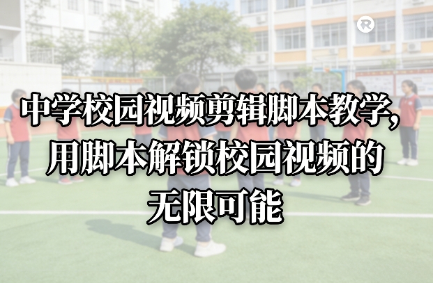 中学校园视频剪辑脚本教学，用脚本解锁校园视频的无限可能-聚合项目网